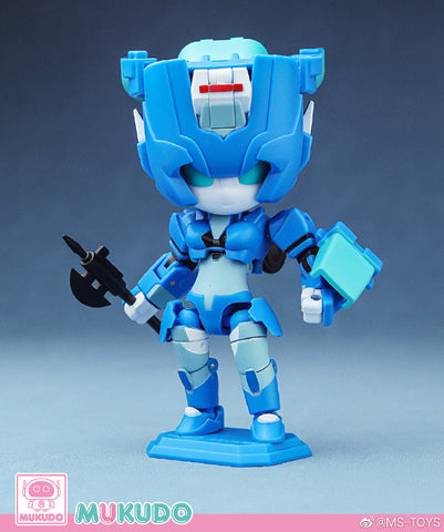 Magic Square MS-Toys Mukudo MS-G01X Peach Girl (Arcee) / G02 Little Ninja (Night Bird) / G03 Blueberry (Chromia) MSG01X / G02 / G03