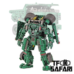 Devil Saviour (BombusBee) DS-04 Smash of Trouble Maker (Long Haul of ROTF  Devastator Constructicons) 18cm / 7