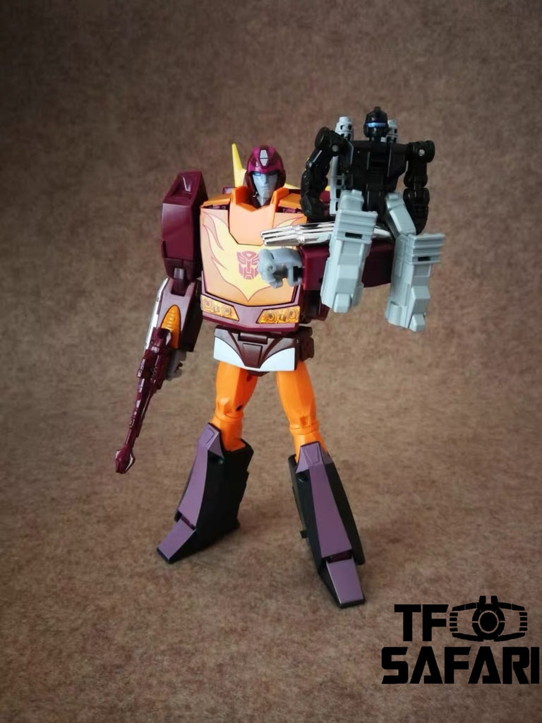 4th Party Takara Tomy MP40 MP-40 Target Master Hot Rodimus 19cm